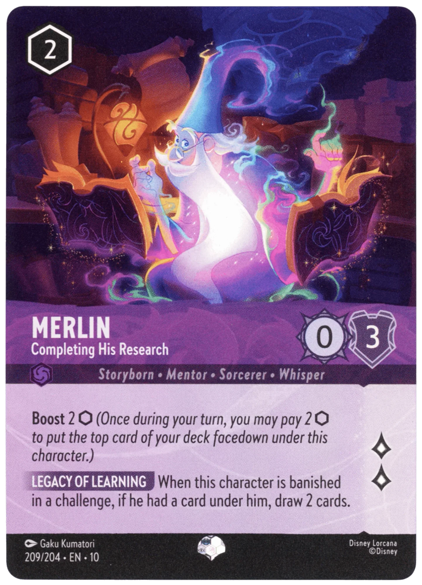 Merlin - Completing His Research