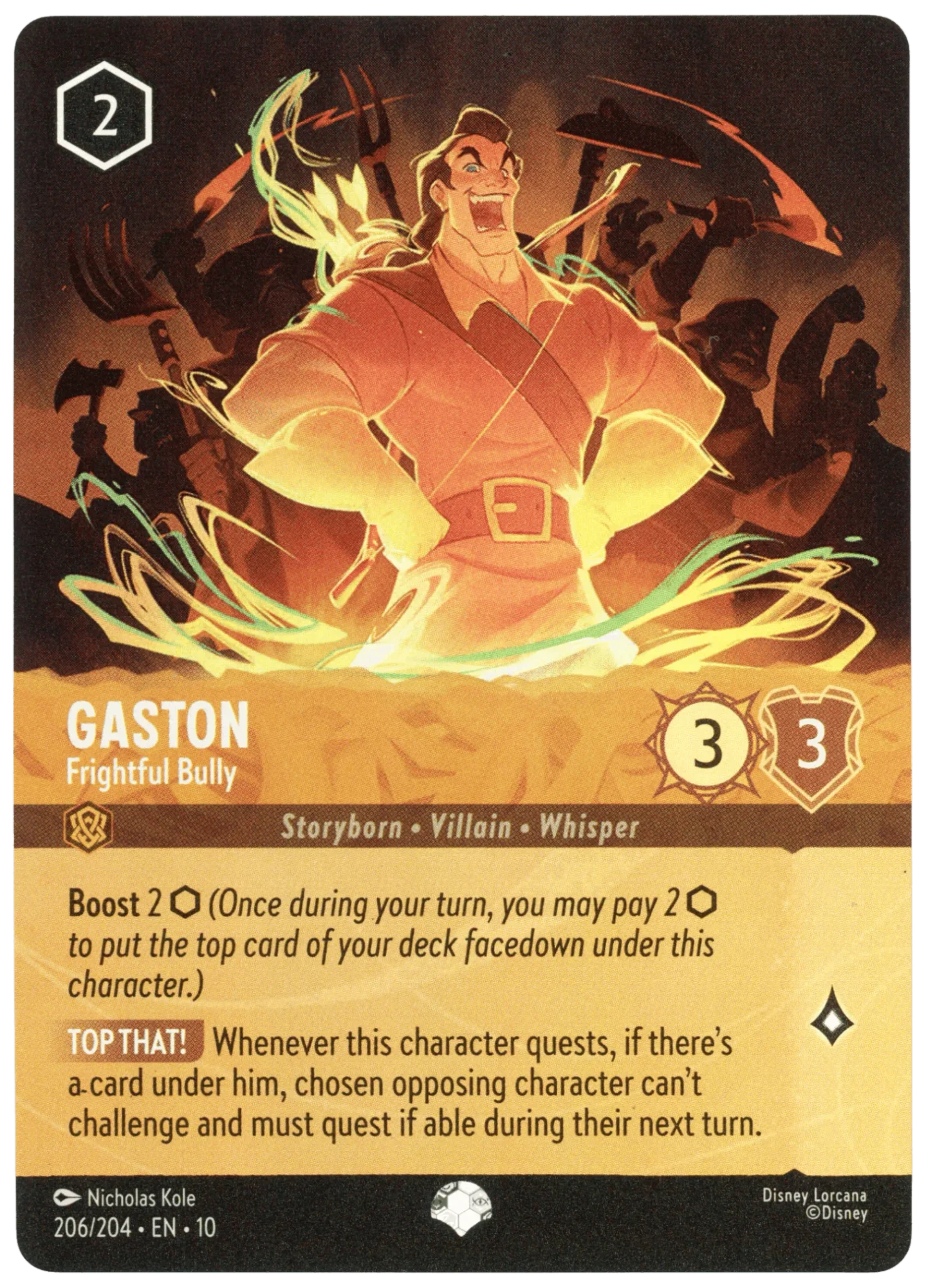 Gaston - Frightful Bully