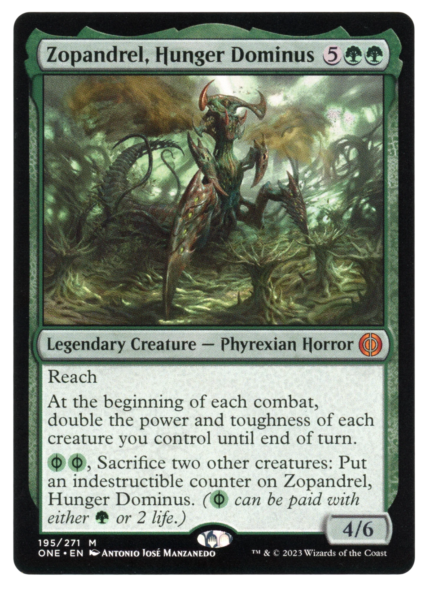 Zopandrel, Hunger Dominus