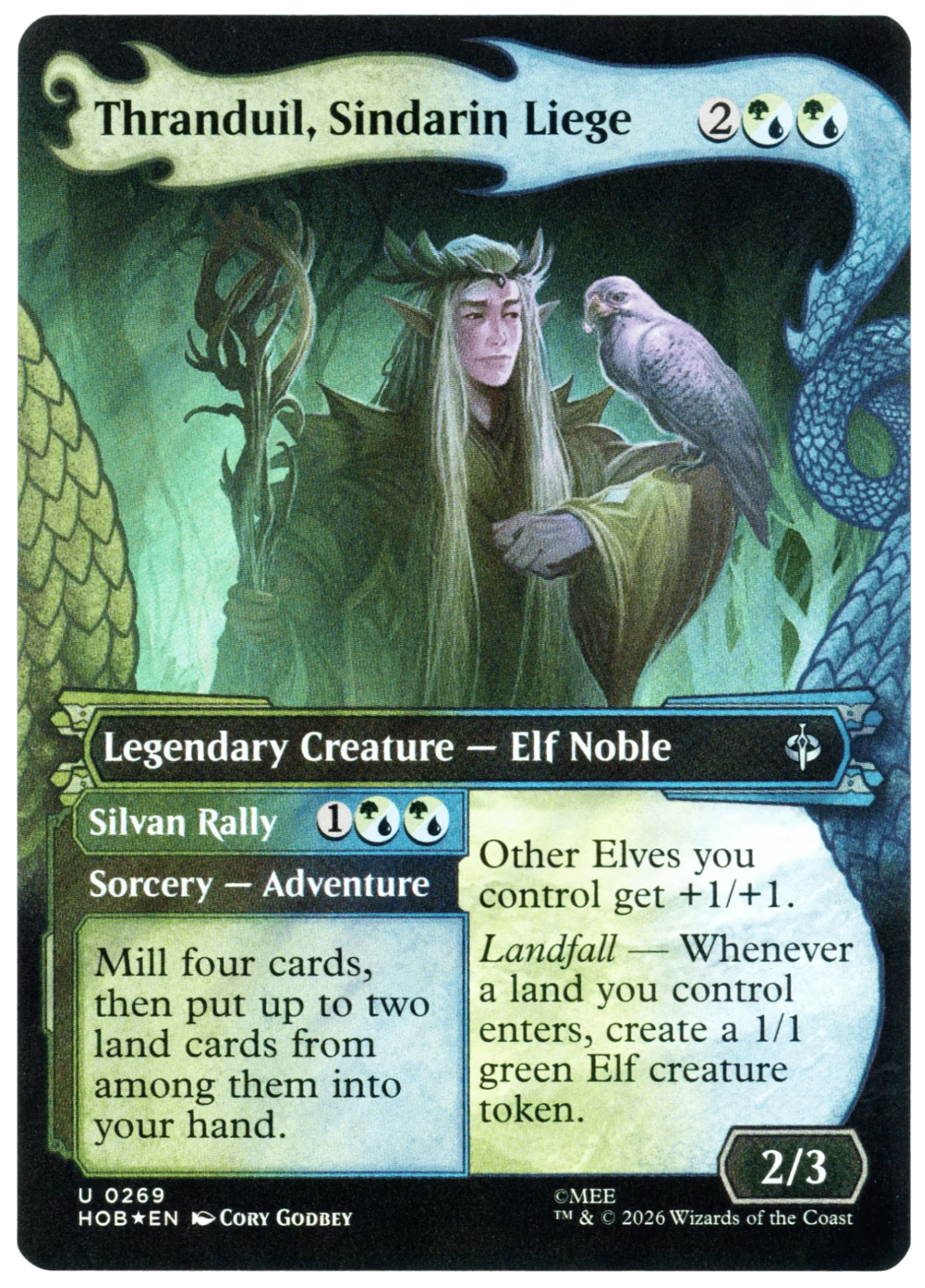 Thranduil, Sindarin Liege