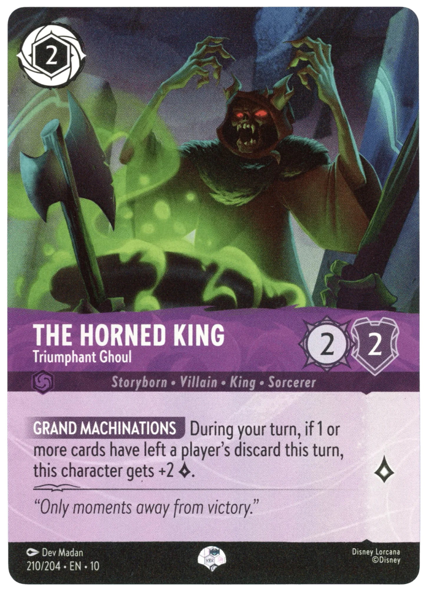 The Horned King - Triumphant Ghoul