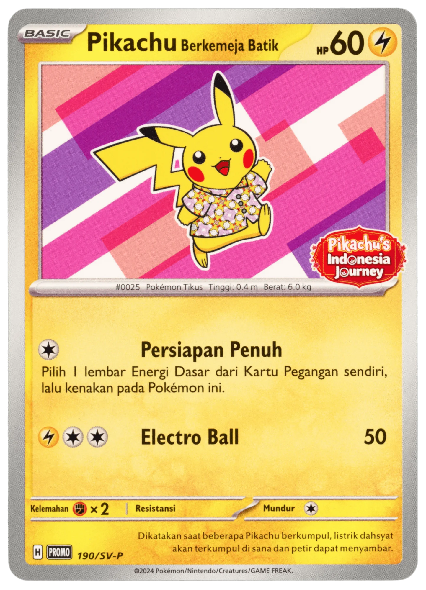 Pikachu Batik Shirt