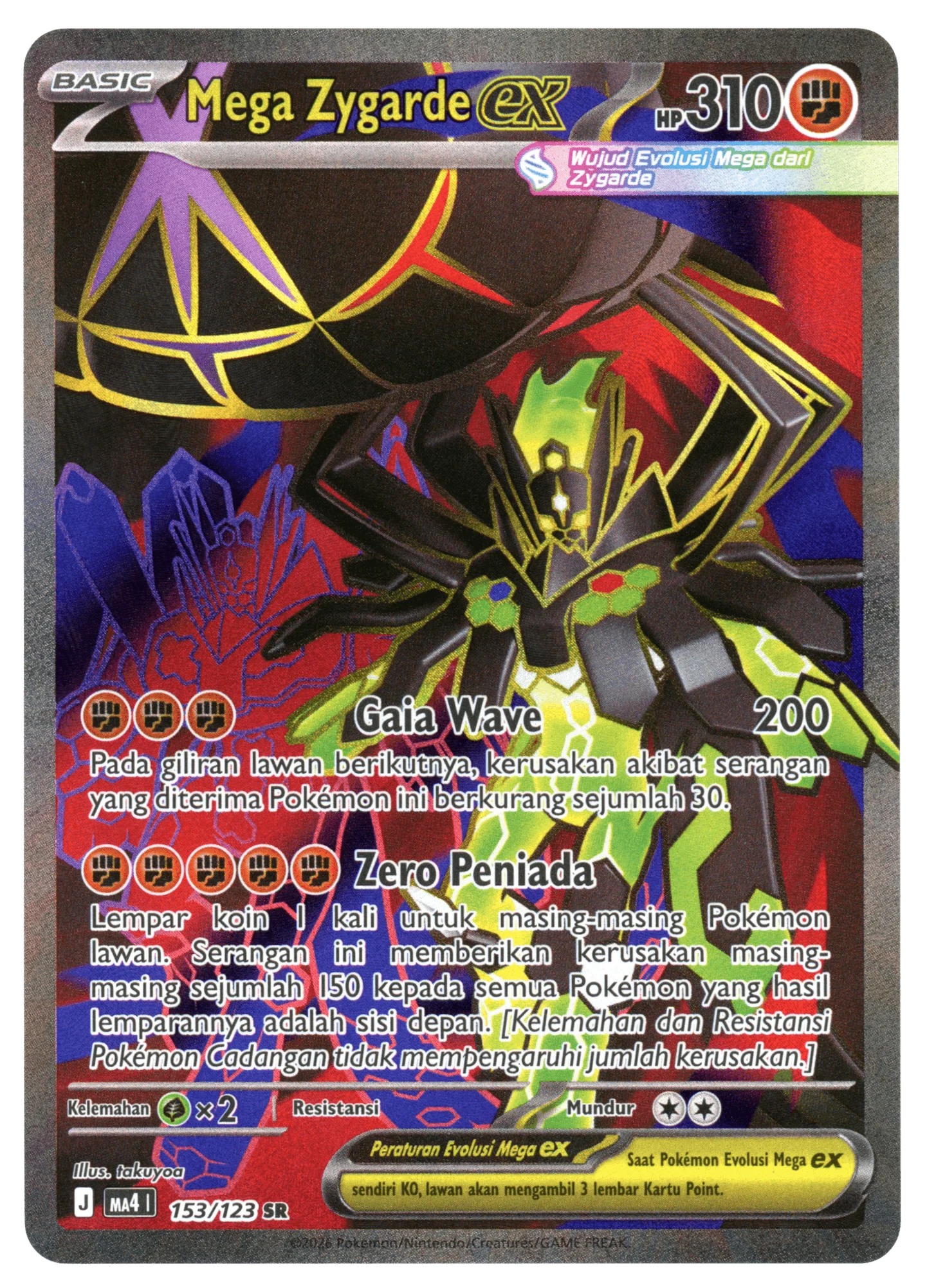 Mega Zygarde Ex