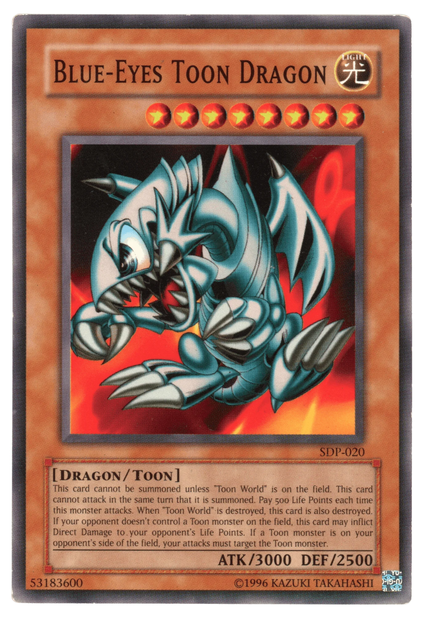 Blue-Eyes Toon Dragon