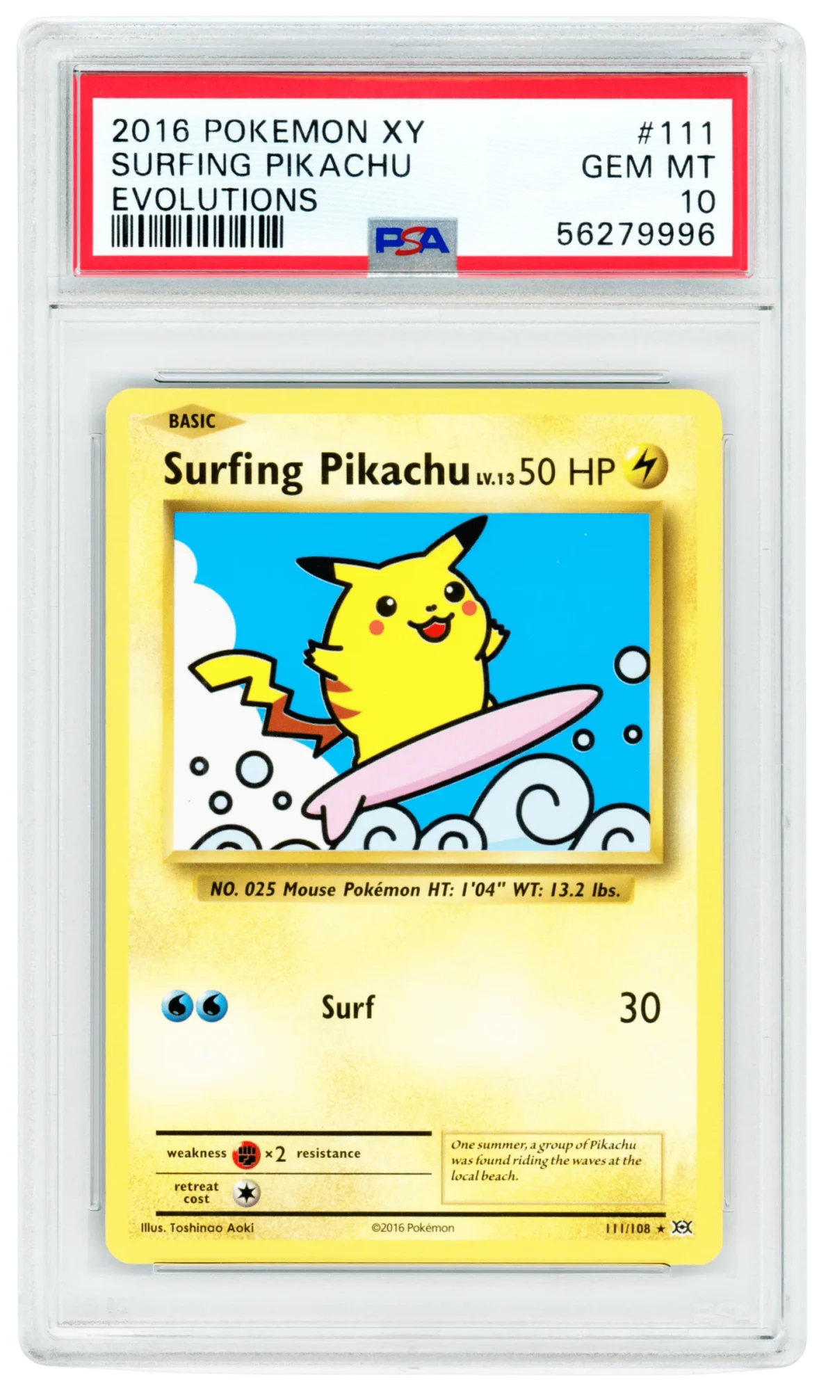 Surfing Pikachu