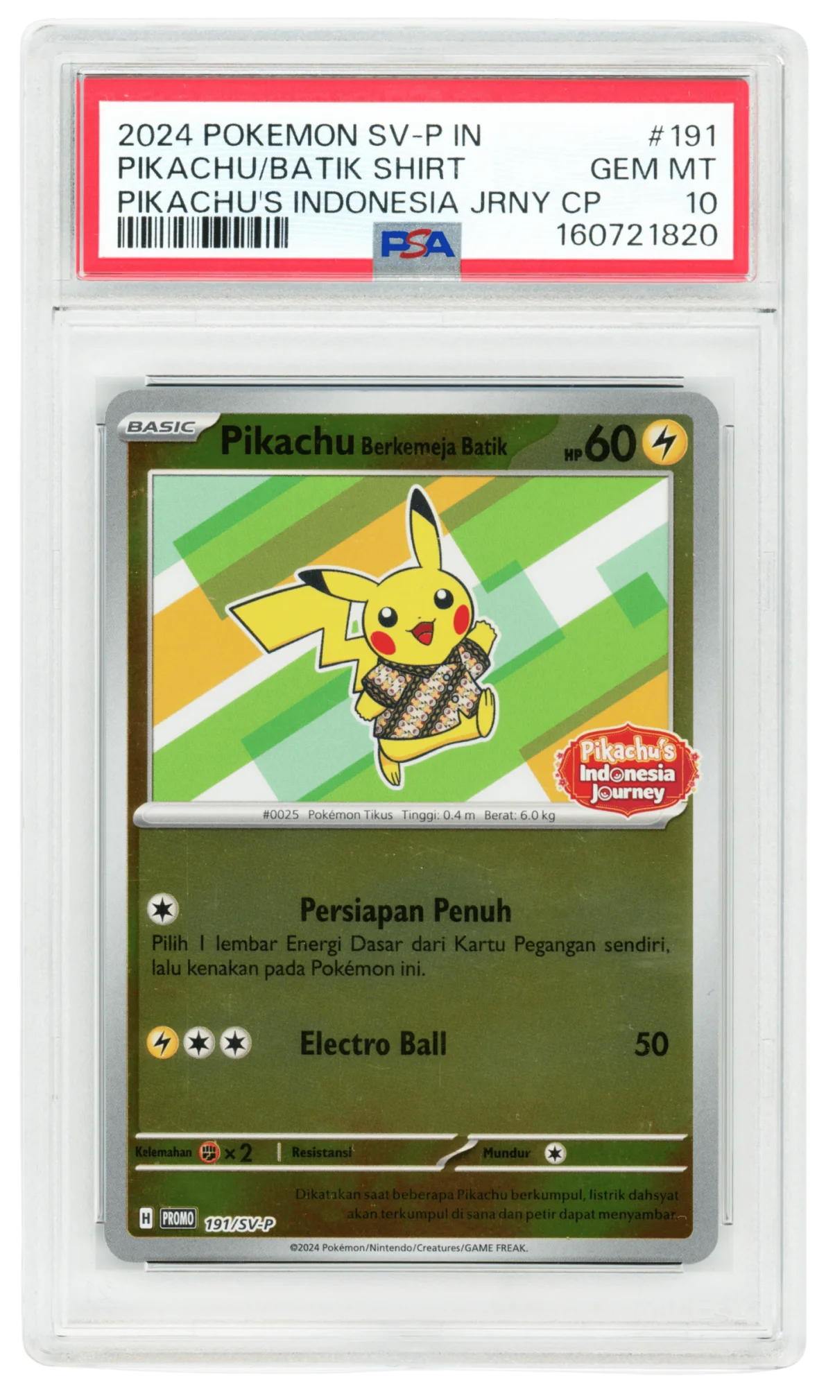 Pikachu Berkemeja Batik