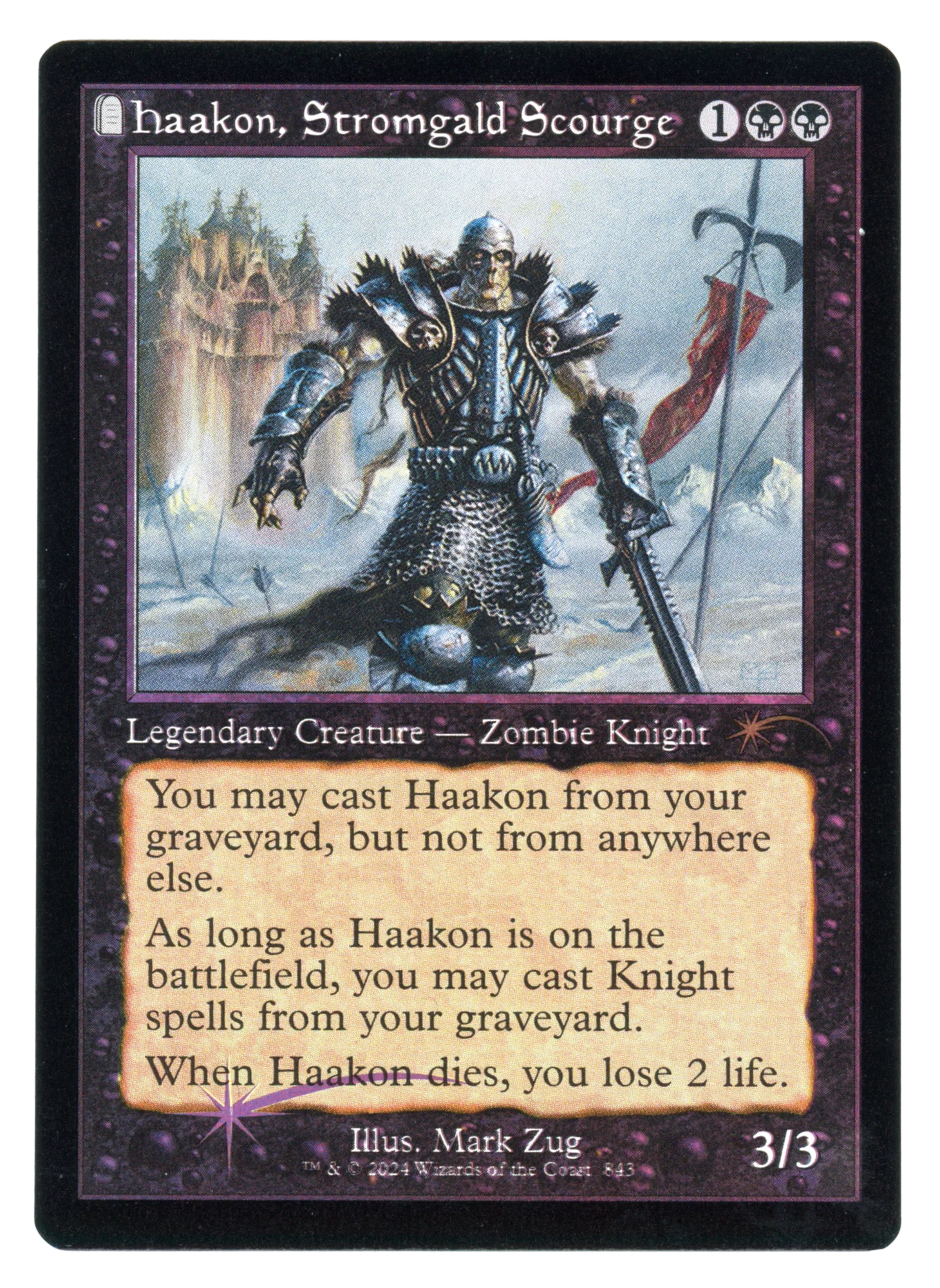 Haakon, Stromgald Scourge